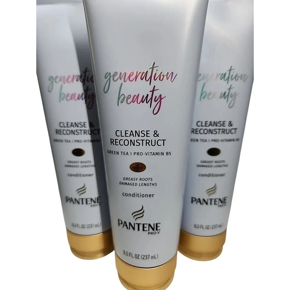 Pantene Conditioner Cleanse & Reconstruct Pack of 3 –‎ 8oz Each